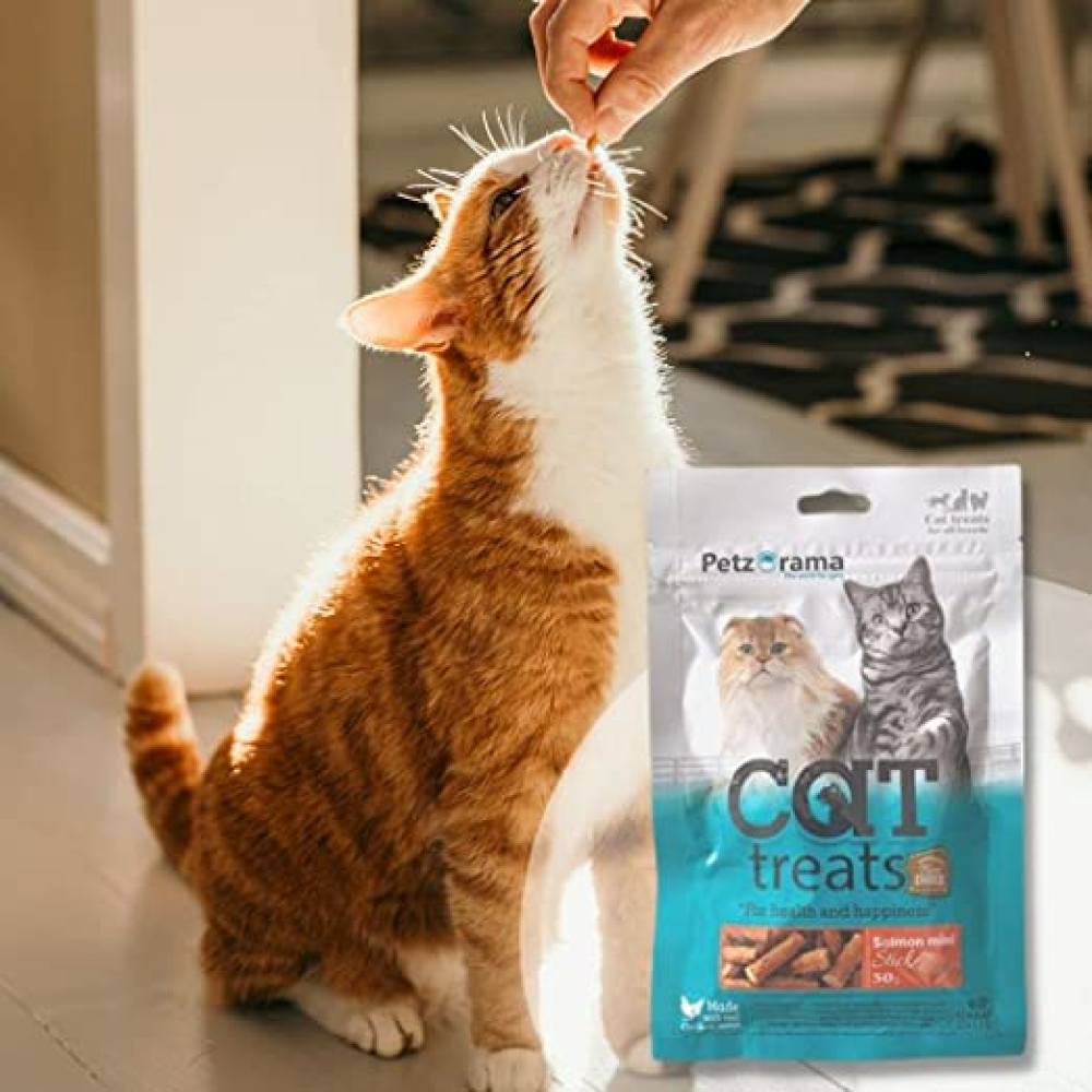 Glenand Petzorama Salmon Mini Sticks Cat Treats