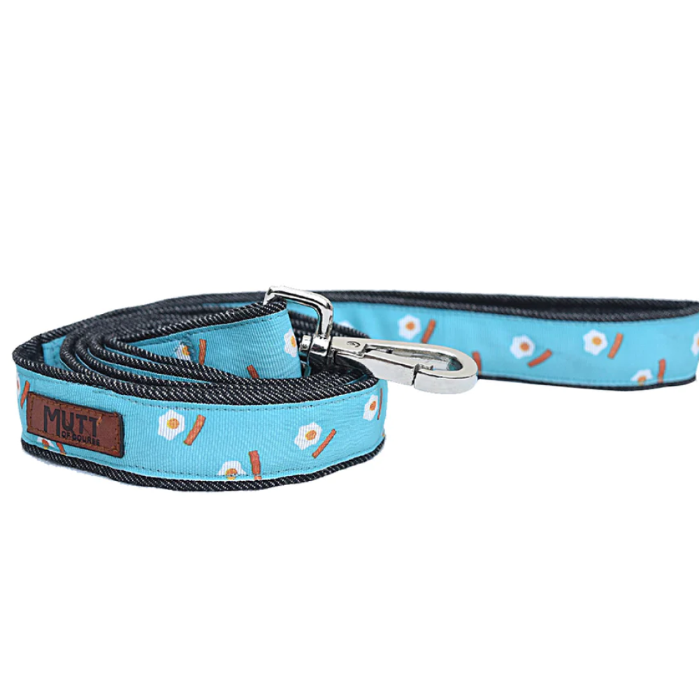 Mutt of Course Egg & Bacon Leash for Dogs