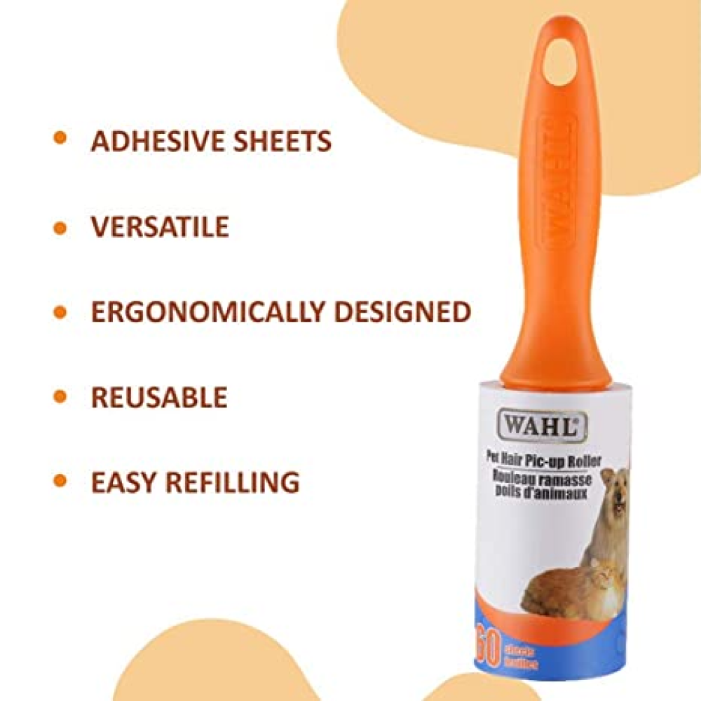 Wahl Pet Hair Pick Up Lint Roller For Pets