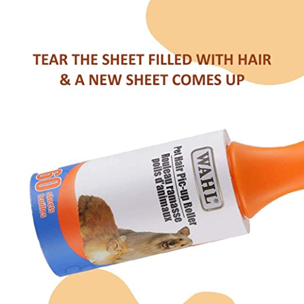 Wahl Pet Hair Pick Up Lint Roller For Pets