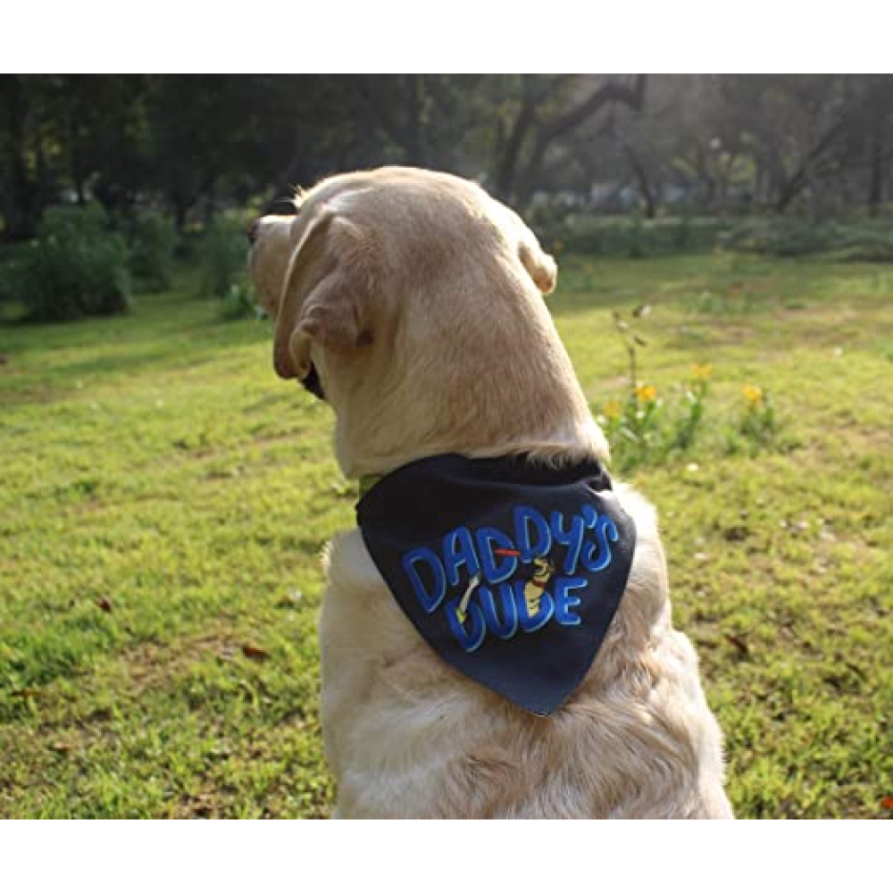 Lana Paws Daddys Dude Adjustable Dog Bandana/Scarf