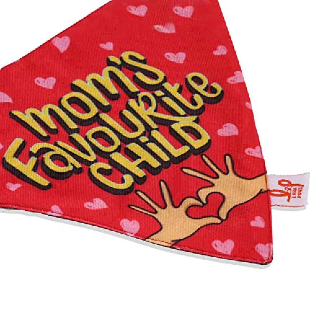 Lana Paws Moms Favourite Child Adjustable Dog Bandana/Scarf