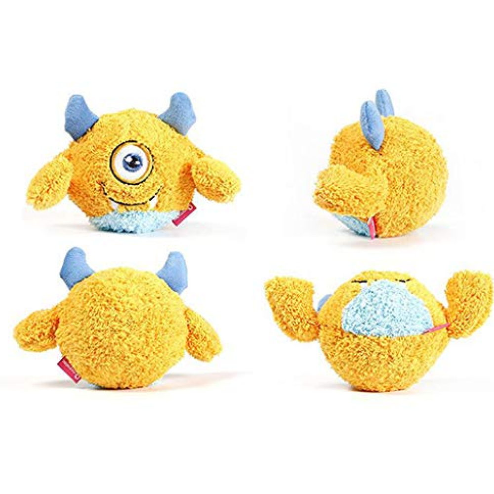 Pawsindia Monster Bouncer Toy for Dogs (Orange)