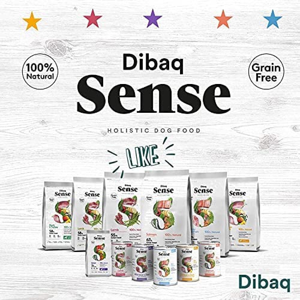Dibaq Sense Turkey & Salmon Grain Free Hypoallergenic Puppy Dry Food