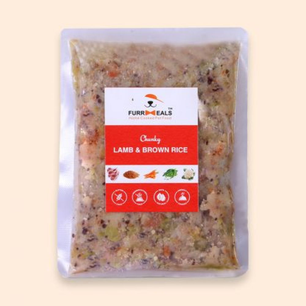 FurrMeals Gluten Free Lamb & Brown Rice Ready-to-Eat Dog Wet Food