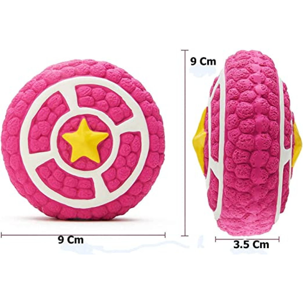 Smarty Pet Latex Pie Shaped Toy for Dogs