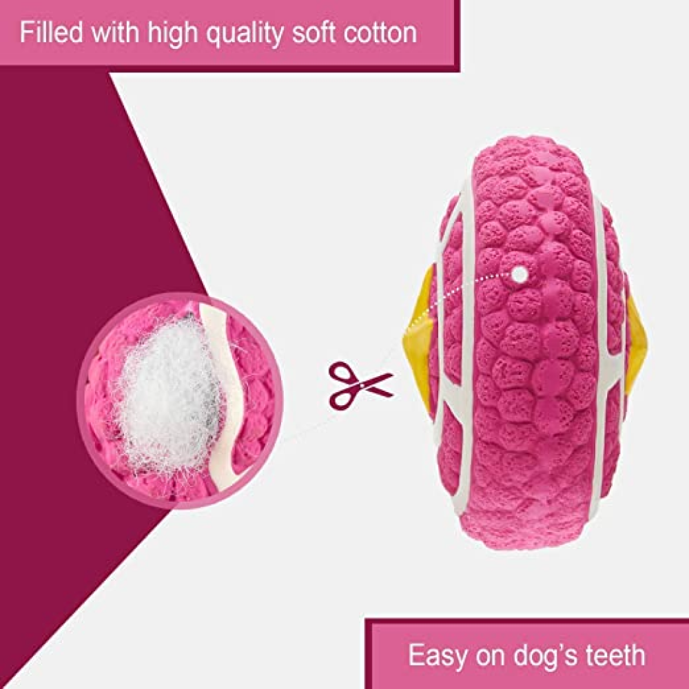 Smarty Pet Latex Pie Shaped Toy for Dogs