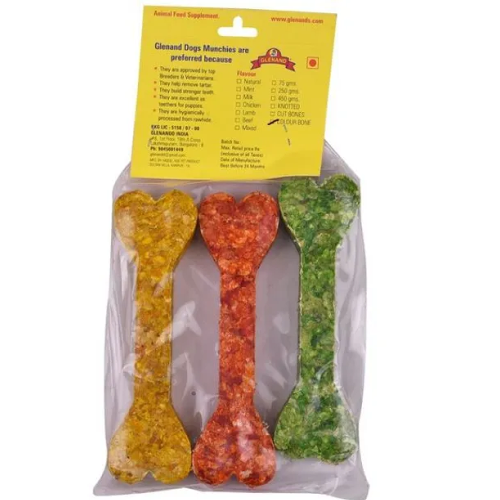 Glenand Munchies Bone Coloured Dog Treats