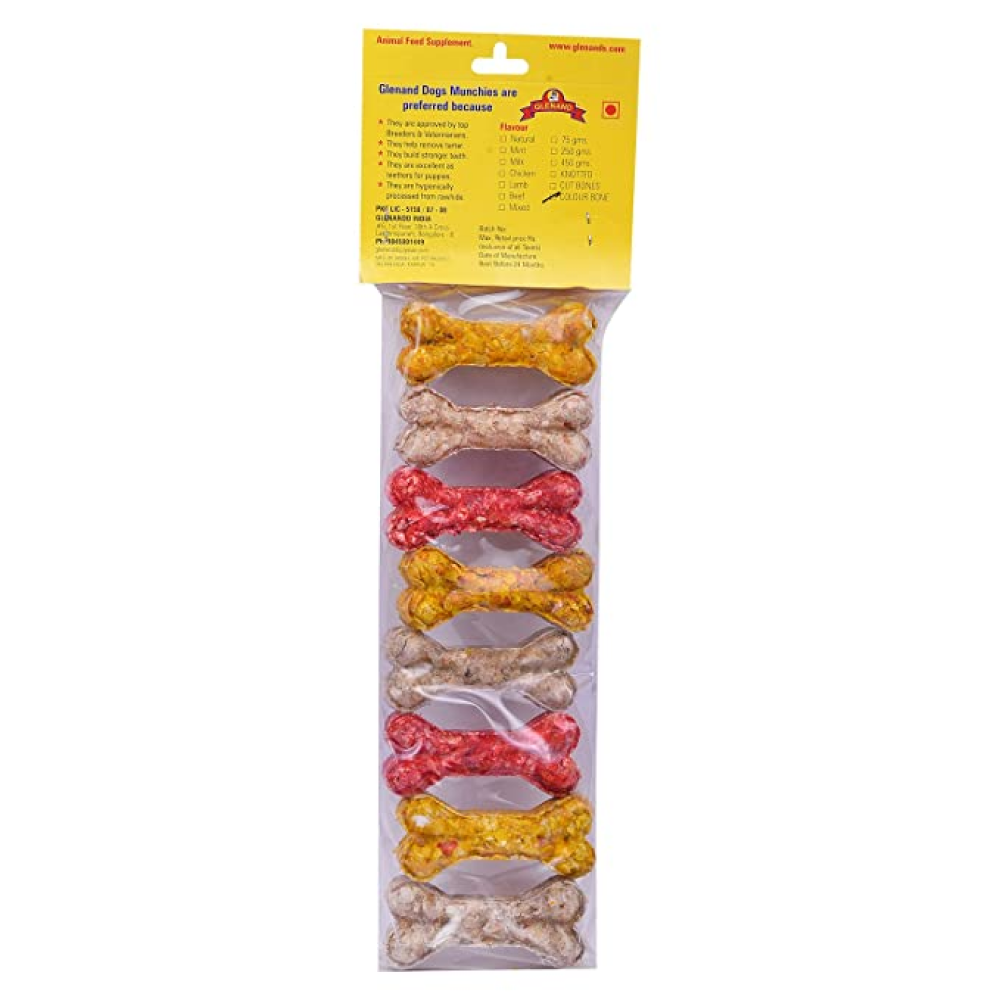 Glenand Munchies Bone Coloured Dog Treats