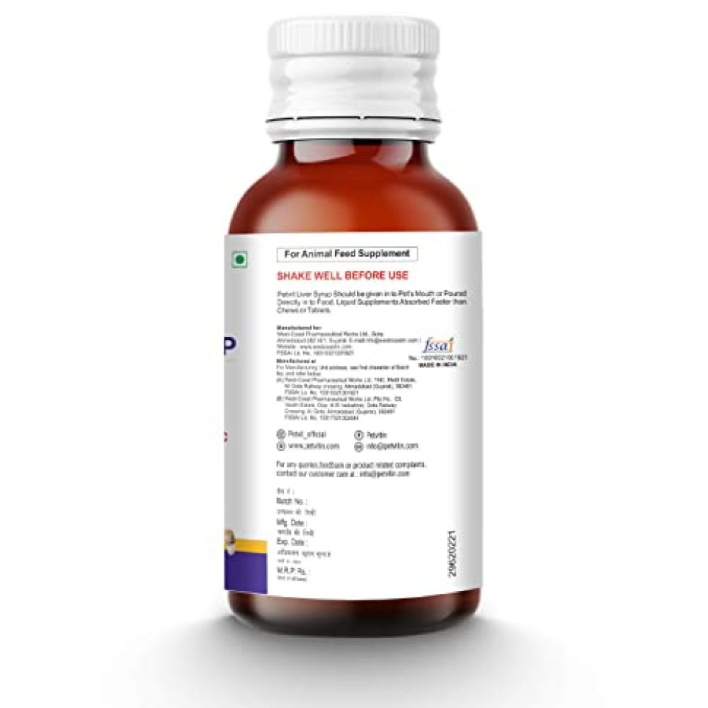 Petvit Liver Syrup for Pets