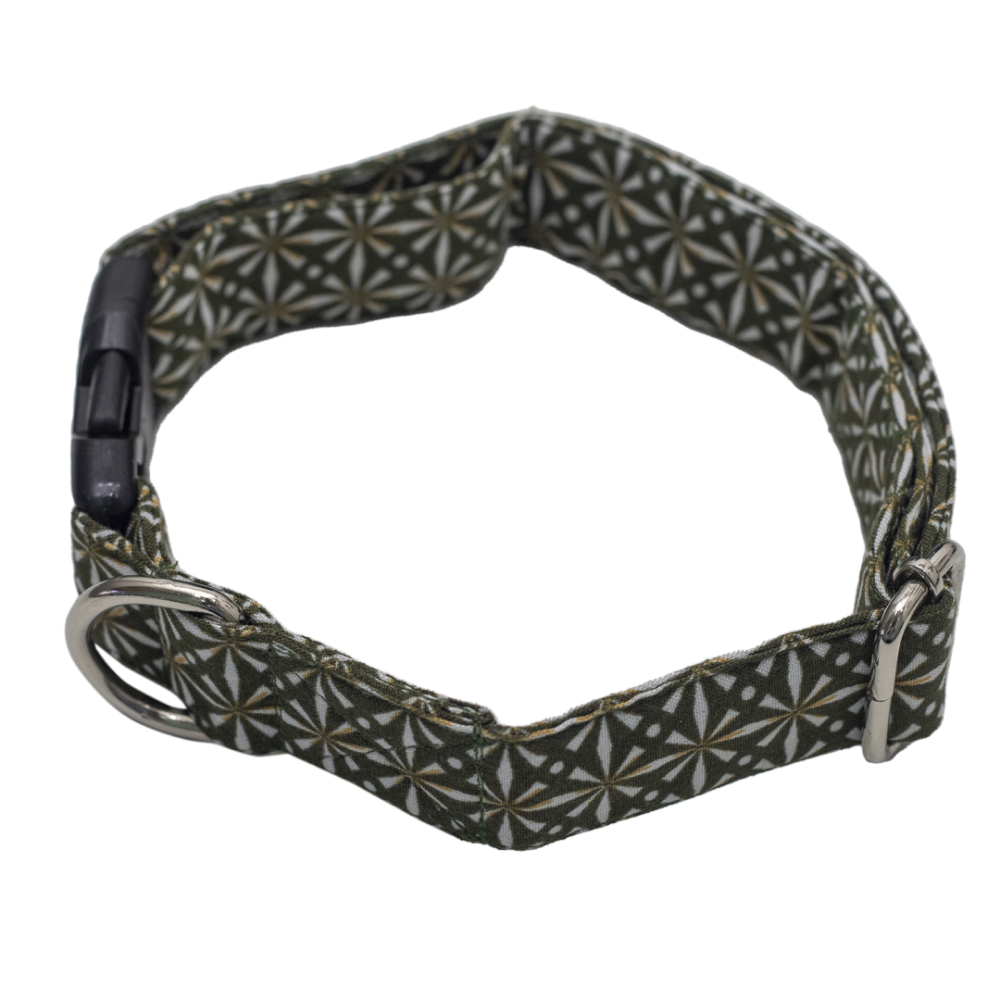 Pet And Parents (Namaste Pets) Olive Diamond Collar for Dogs