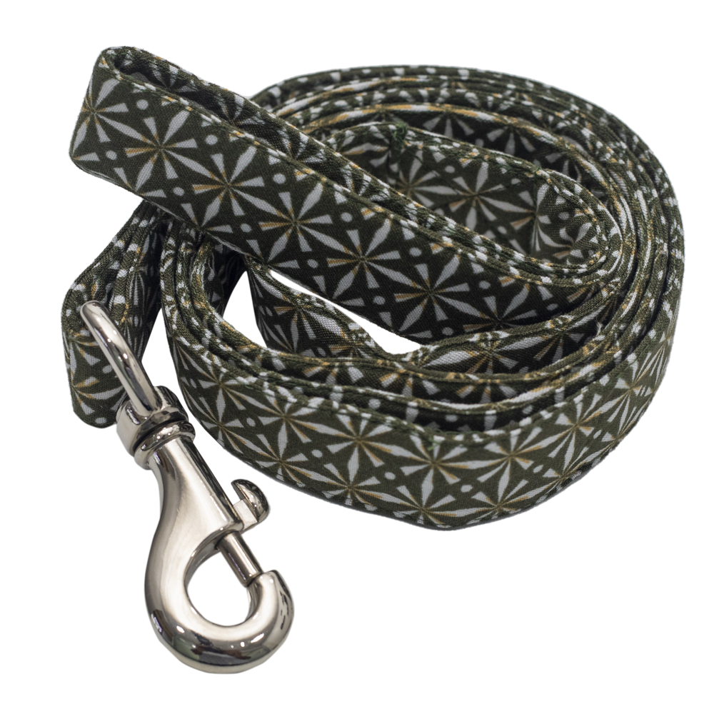 Pet And Parents (Namaste Pets) Olive Diamond Leash for Dogs