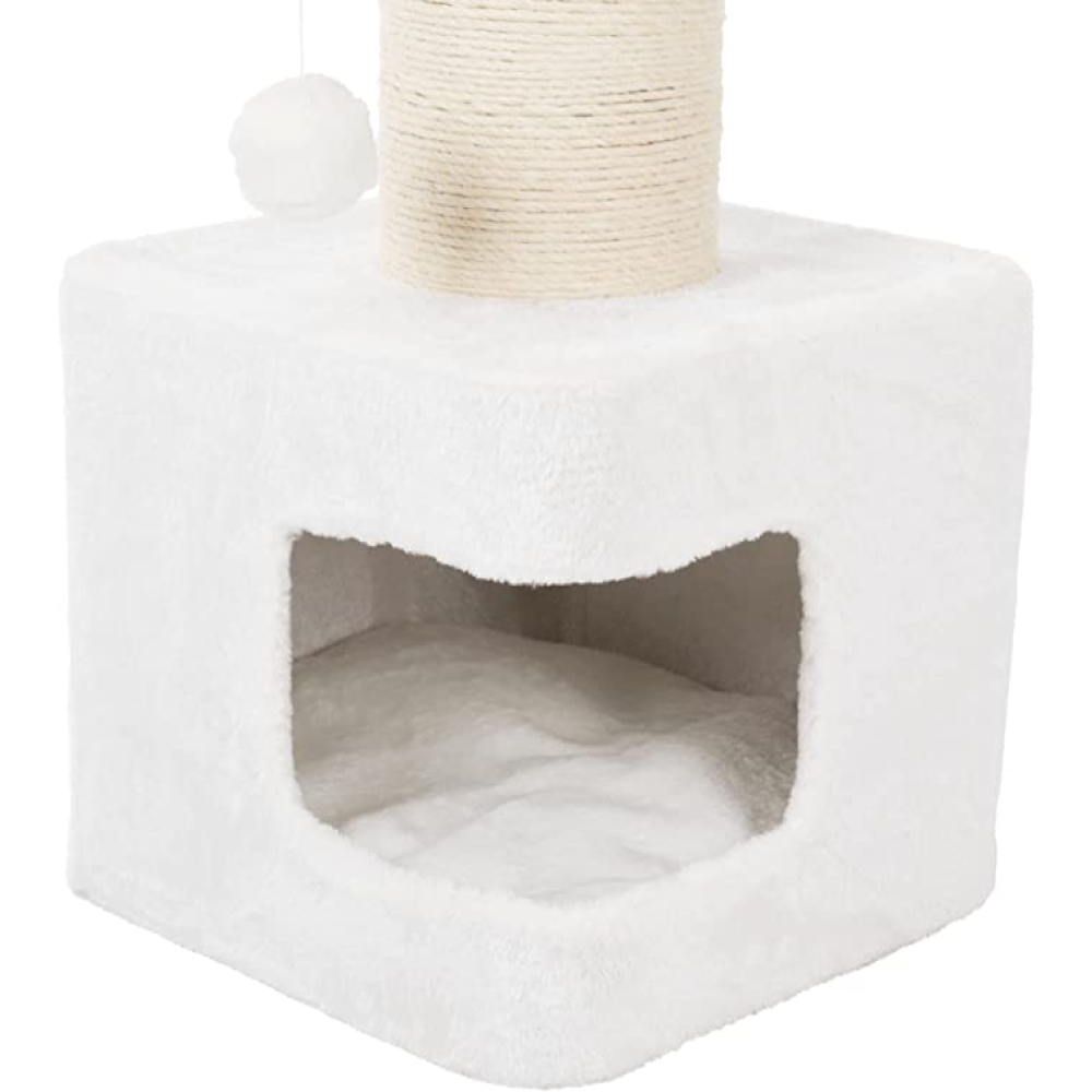 Trixie Ava Scratching Post for Cats (White/Grey)