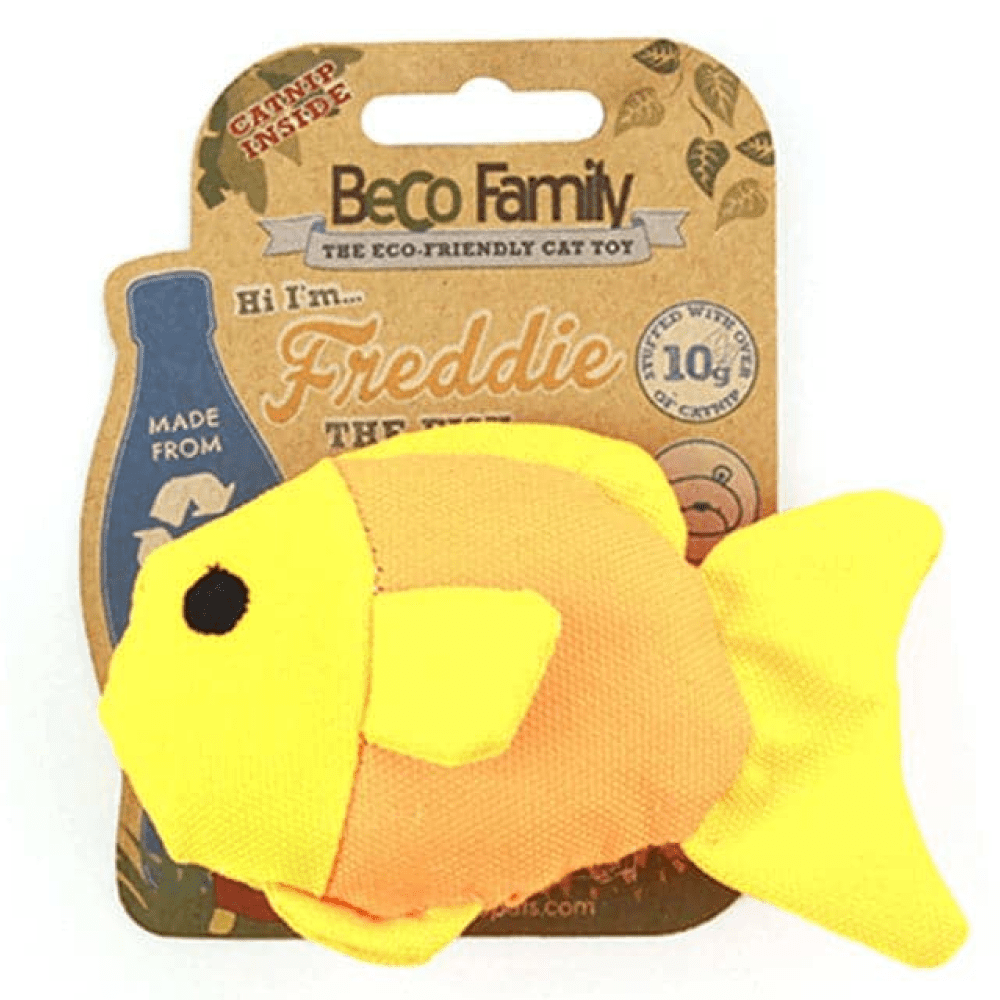Beco Fish Shaped Catnip Toy for Cats(Assorted)