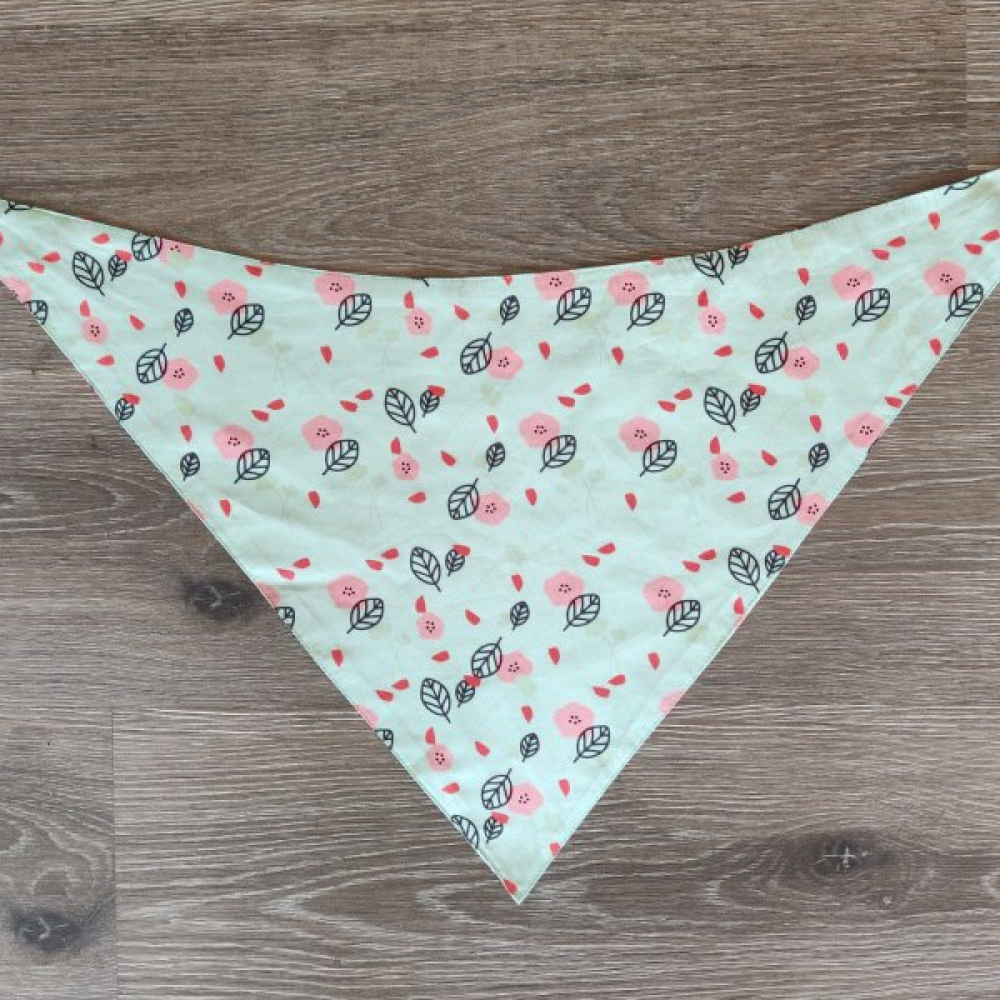 FurBuddies Aquamarine Reversible Bandana for Dogs