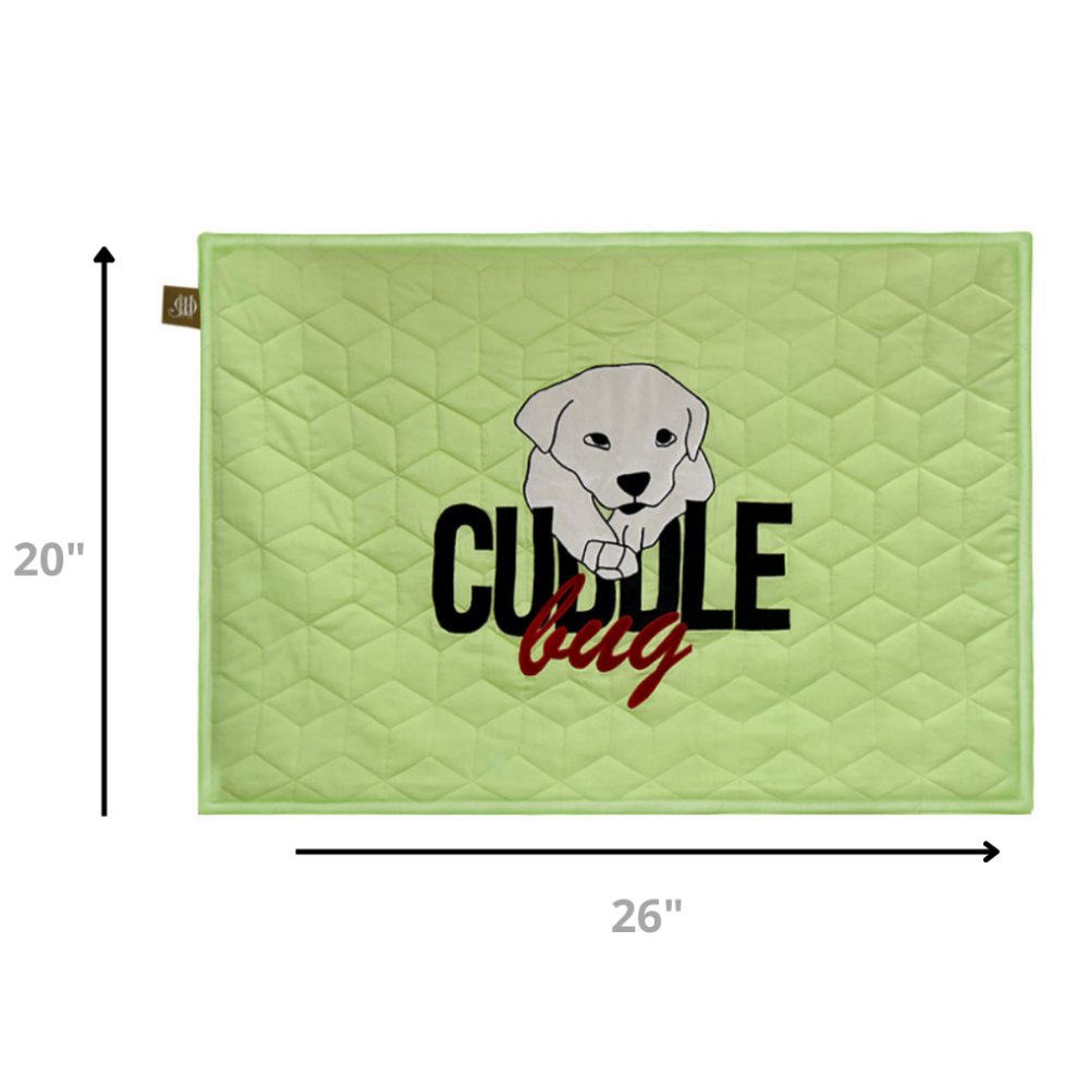 Jazz My Home Cuddle Bug Mat for Dogs (Hand-Made)