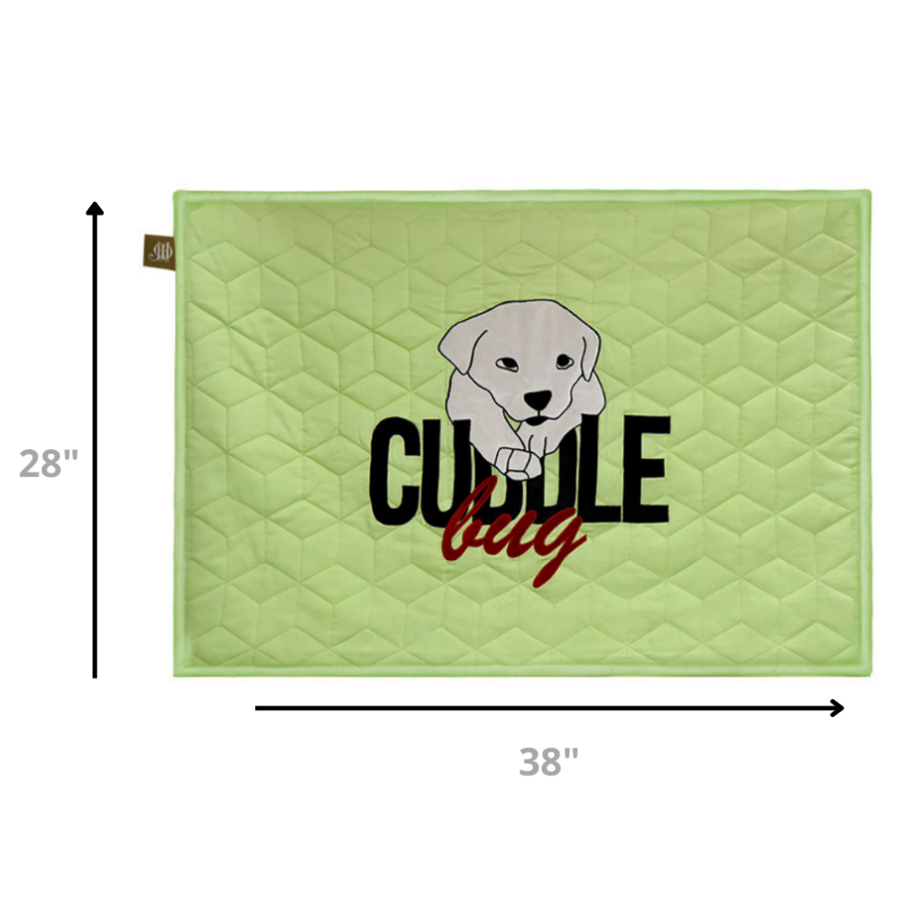 Jazz My Home Cuddle Bug Mat for Dogs (Hand-Made)