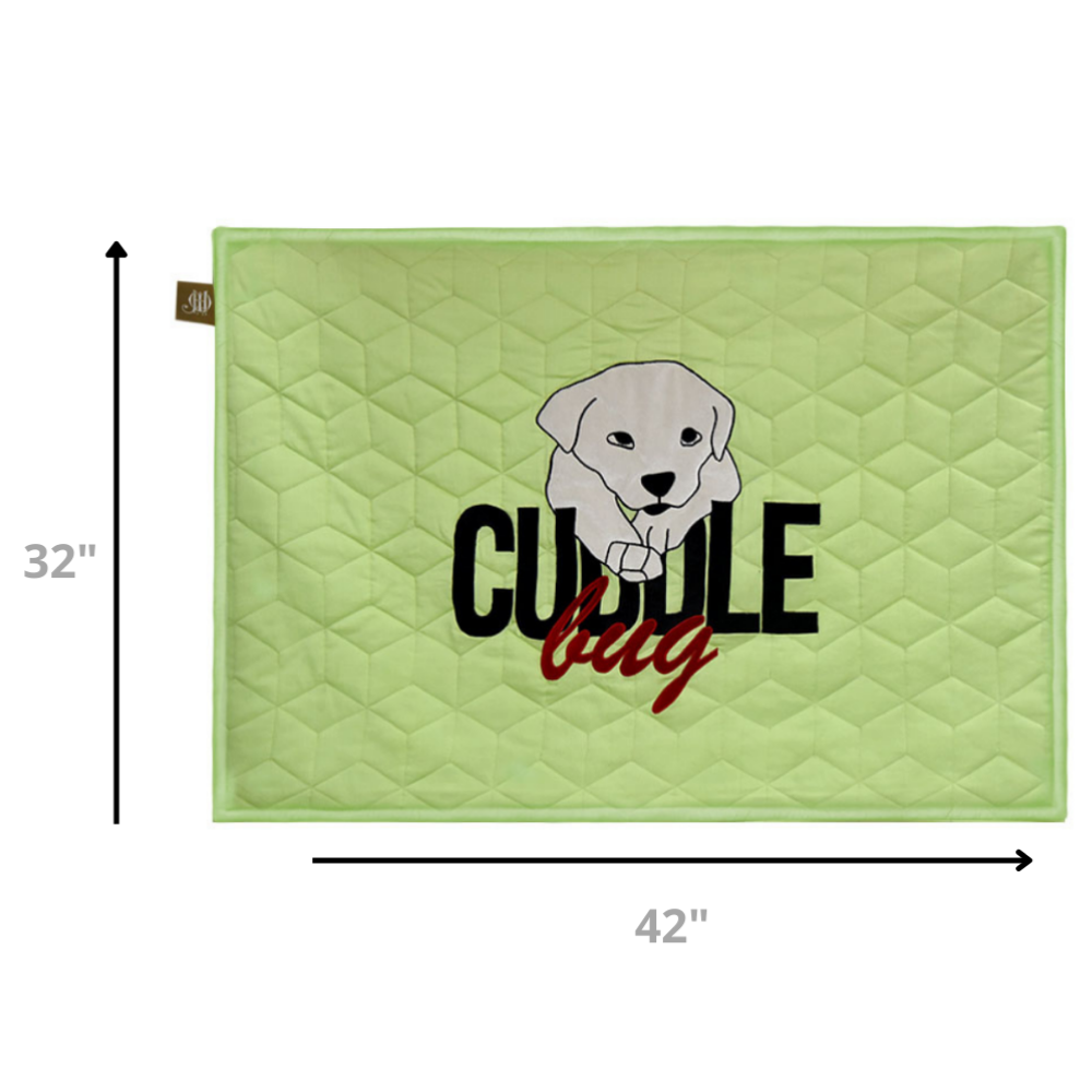Jazz My Home Cuddle Bug Mat for Dogs (Hand-Made)