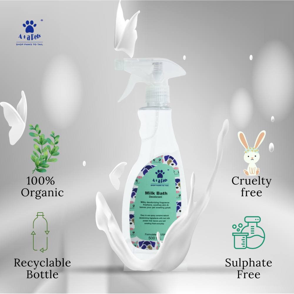 A Plus A Pets Milk Bath Deodorant for Pets