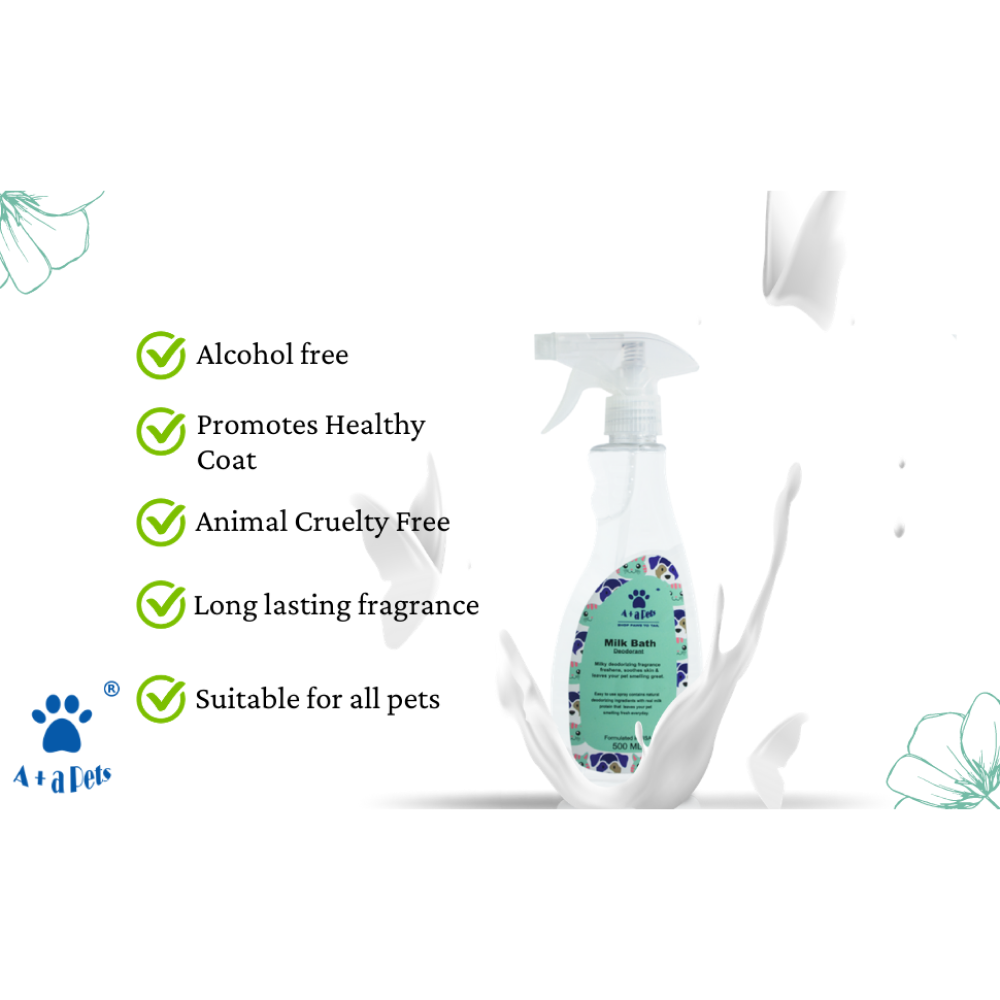 A Plus A Pets Milk Bath Deodorant for Pets
