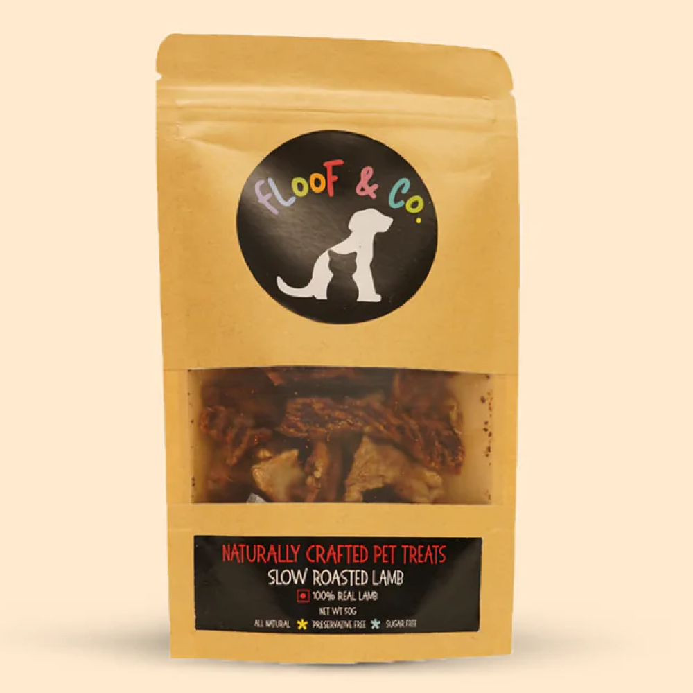 Floof & Co Slow Roasted Lamb Jerky Dog Treats