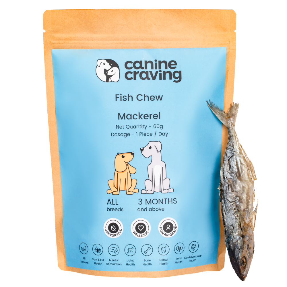 Canine Craving Dehydrated Mackerel Dog Treat