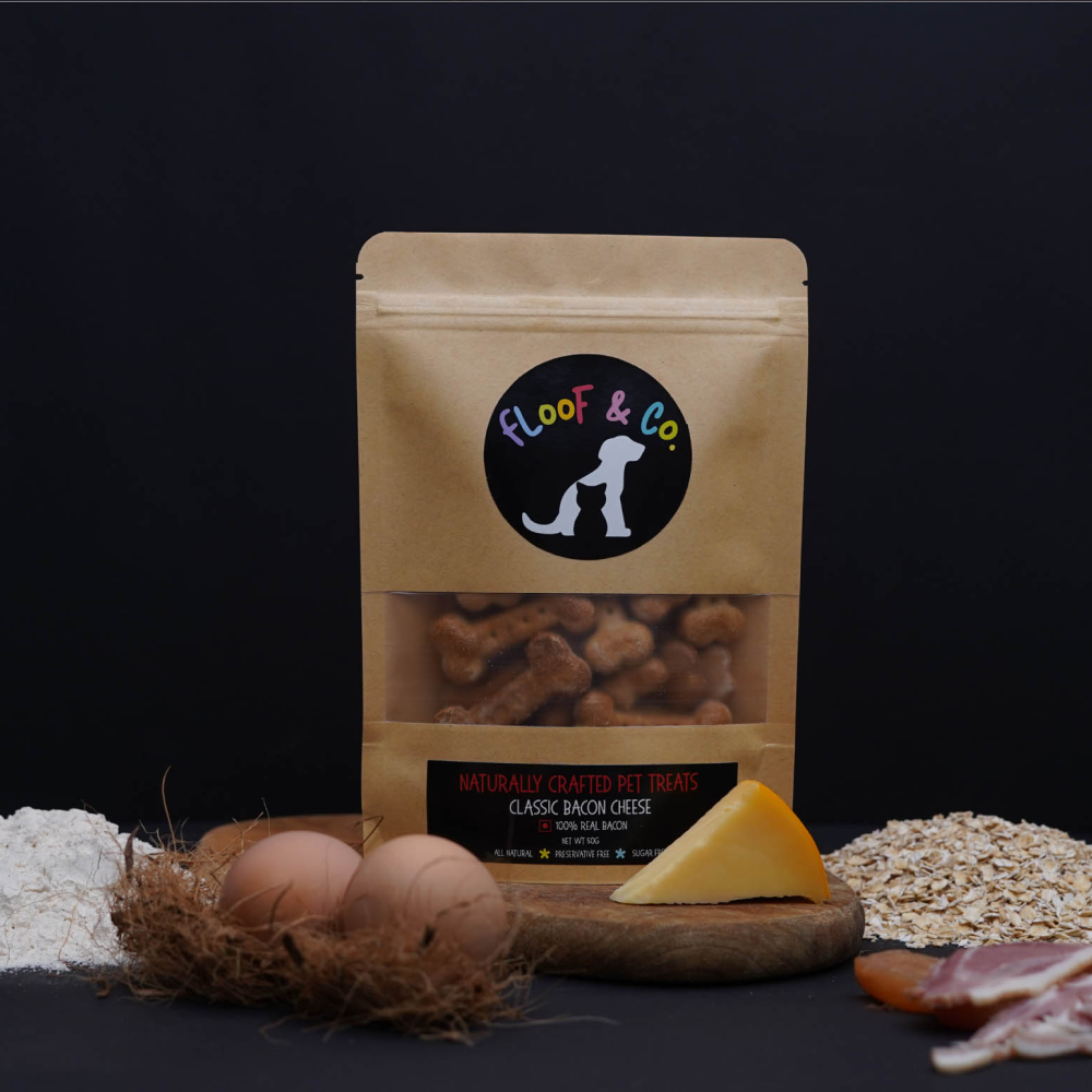 Floof & Co Classic Bacon Cheese Dog Treats
