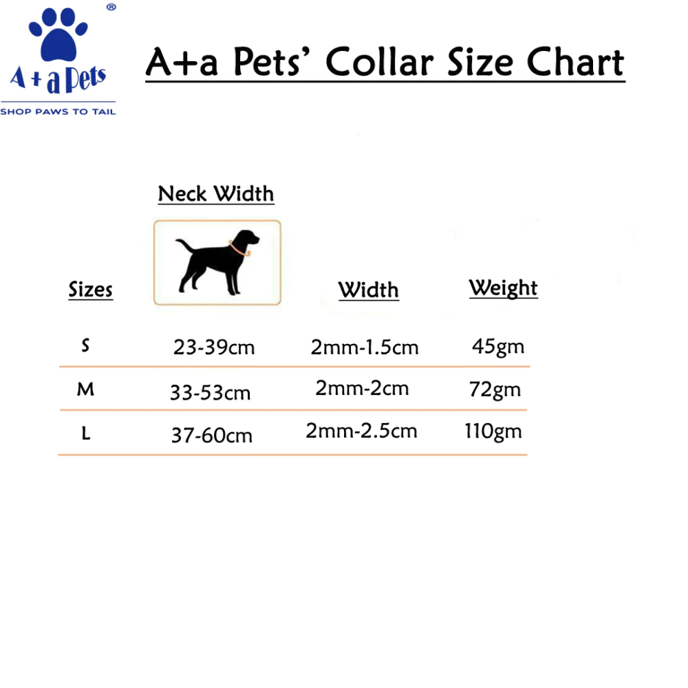 A Plus A Soft Skin Friendly Geometric Design Collar for Pets