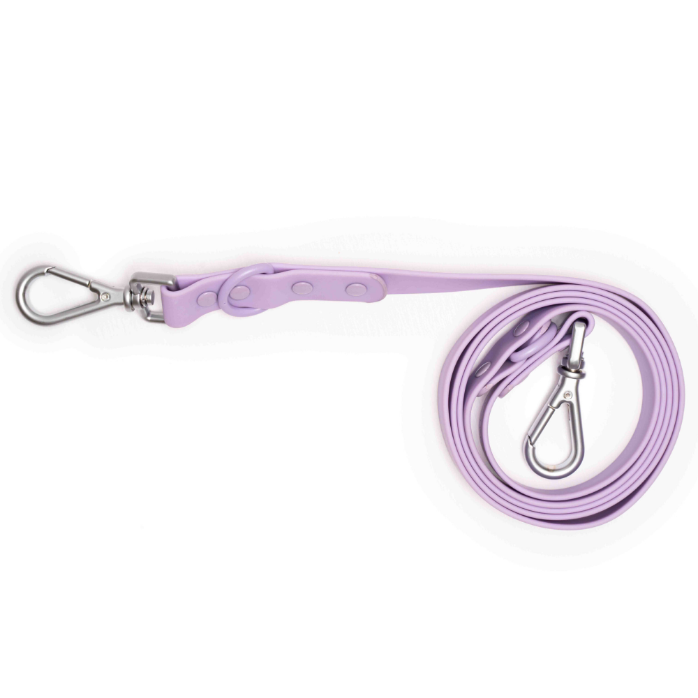 Furry & Co Harness, Collar and Leash Combo for Dogs (Lilac)