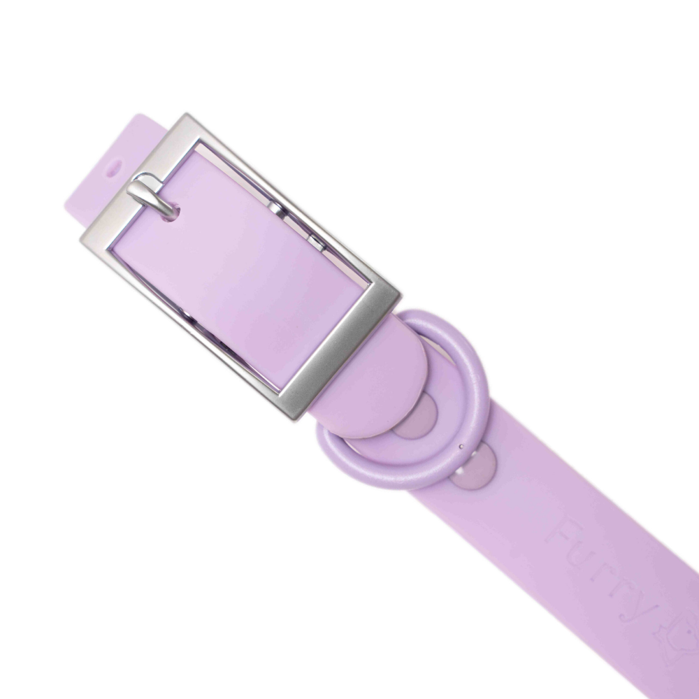 Furry & Co Harness, Collar and Leash Combo for Dogs (Lilac)