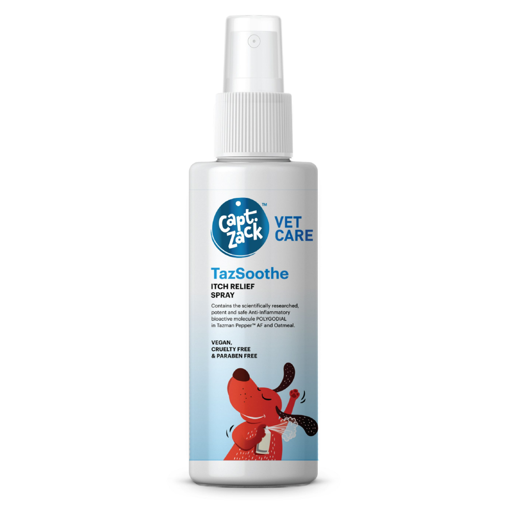 Captain Zack TazSoothe Itch Relief Spray for Dogs