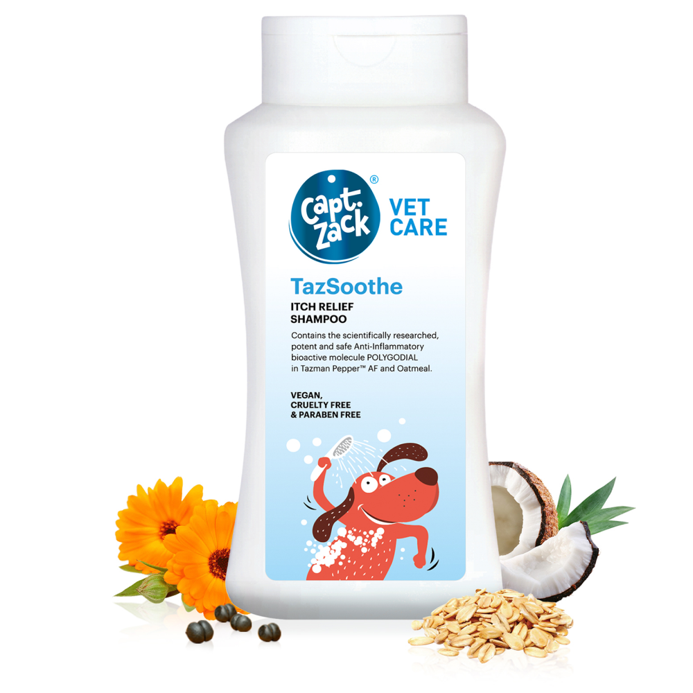 Captain Zack TazSoothe Itch Relief Shampoo for Dogs