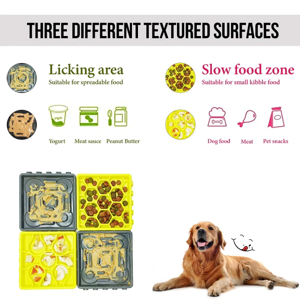 Goofy Tails Lick Mats & Slow Feeder for Pets (Dogs & Cats)