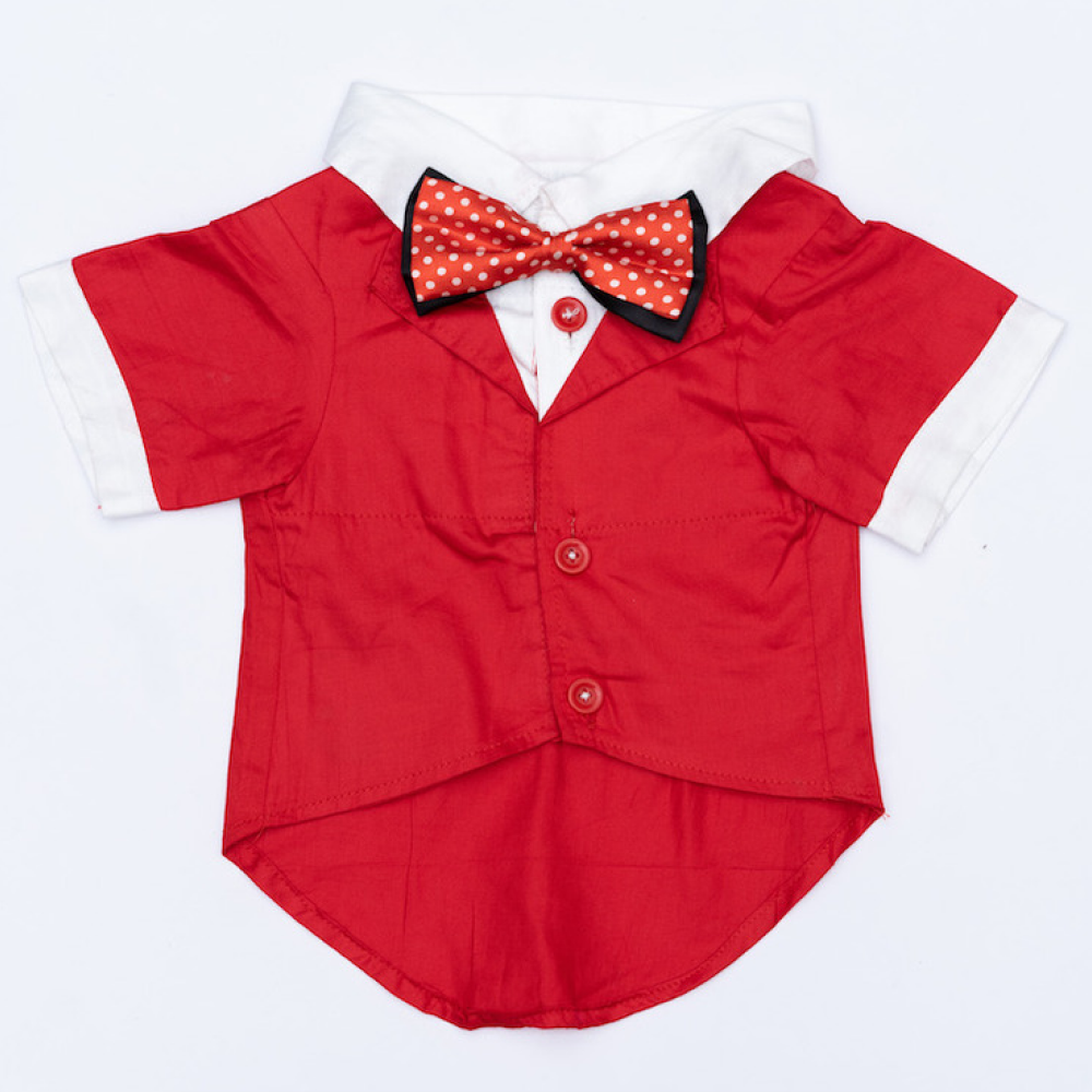Pawgypets Tuxedo for Pets (Red)