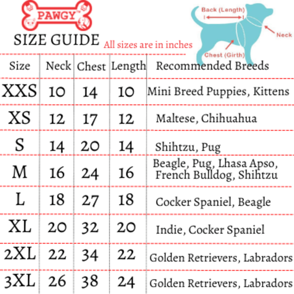 Pawgypets Tuxedo for Pets (Red)
