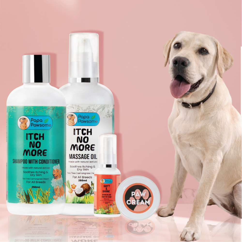 Papa Pawsome Itch No More Spa Kit for Dogs