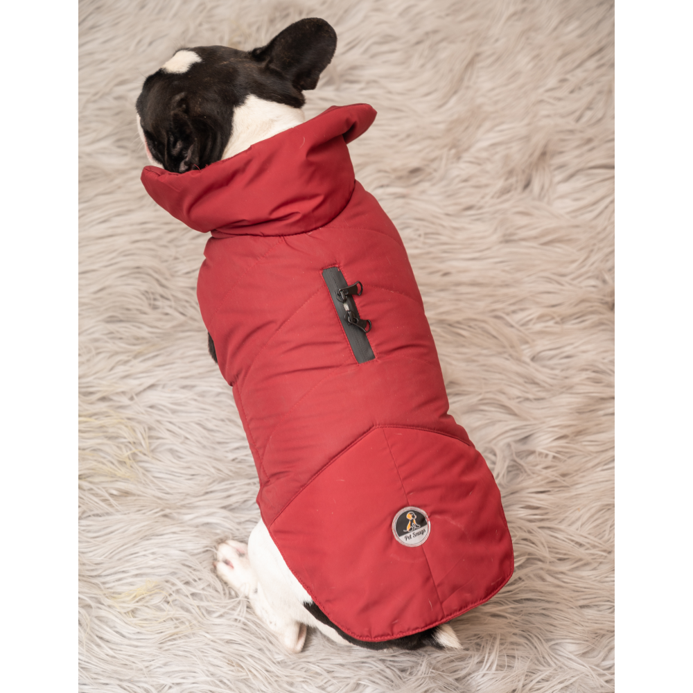 Petsnugs Jacket for Pets (Maroon)