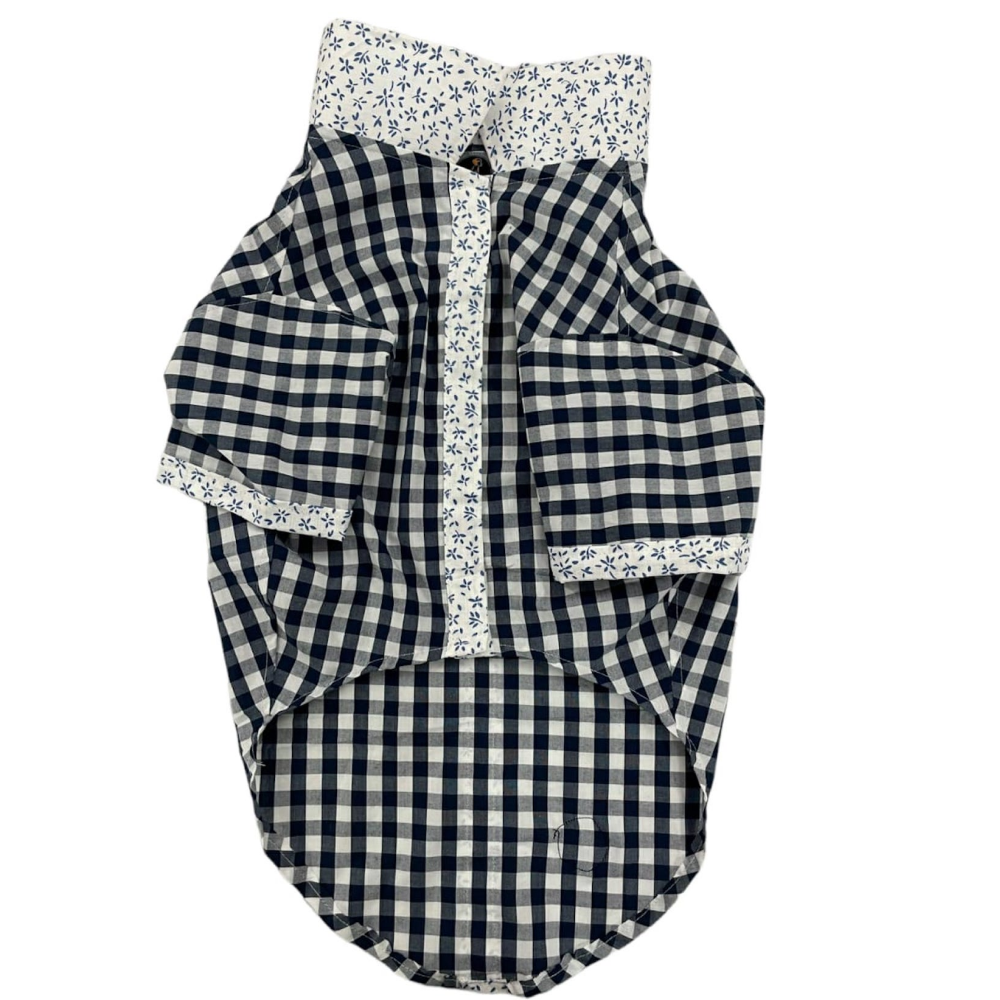 Petsnugs Retro Check Shirt for Pets