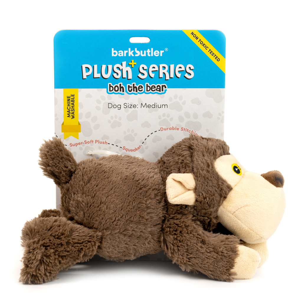 Barkbutler Boh The Bear Plush Toy for Dogs