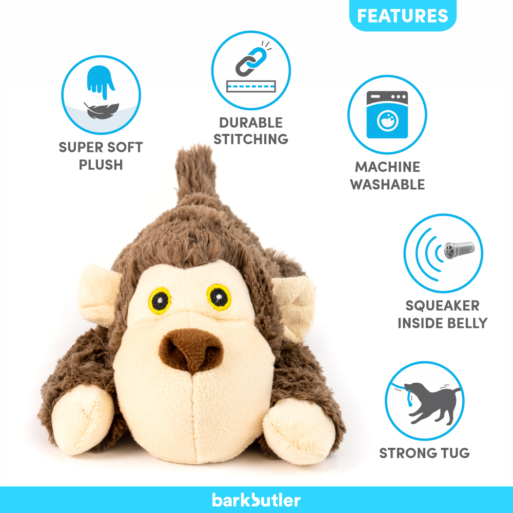 Barkbutler Boh The Bear Plush Toy for Dogs