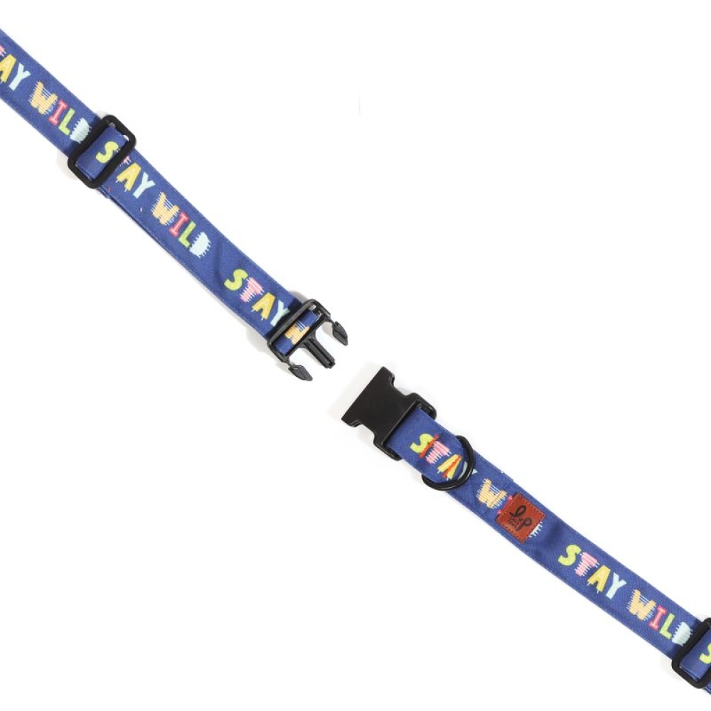 Lana Paws Stay Wild Printed Collar for Dogs