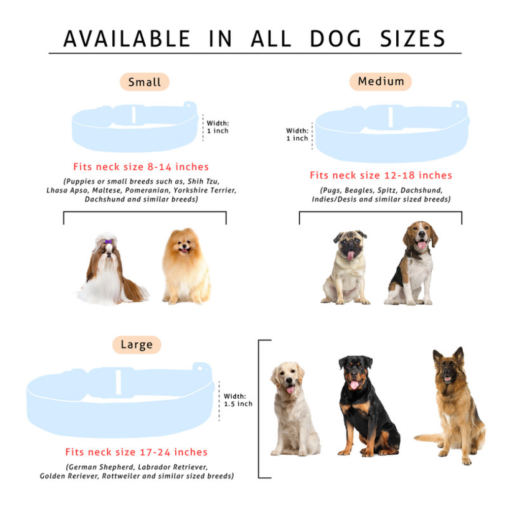 Lana Paws Avocados Printed Collar for Dogs (Red)