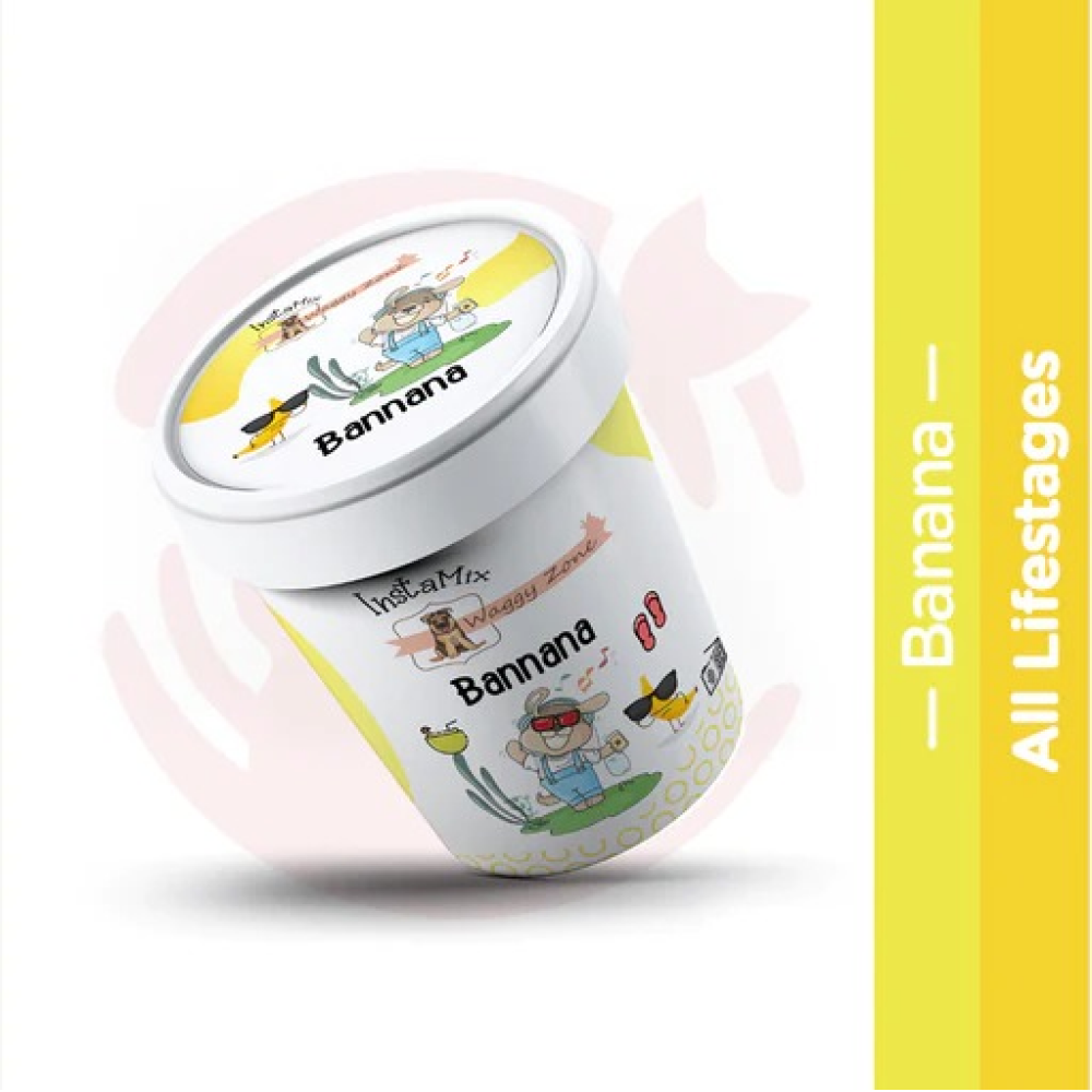 Waggy Zone Banana Ice Cream for Dogs