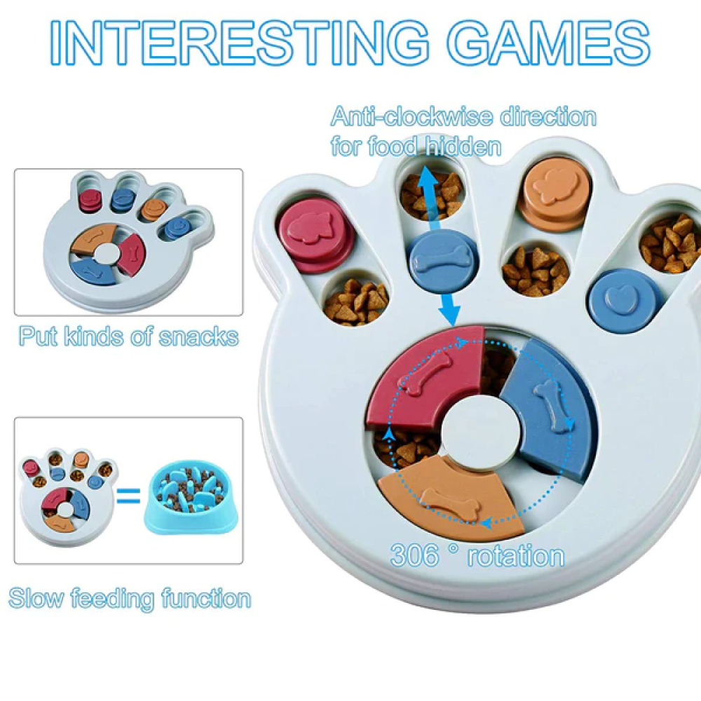 Emily Pets Intelligence Food Treated Puzzle Toy for Pets