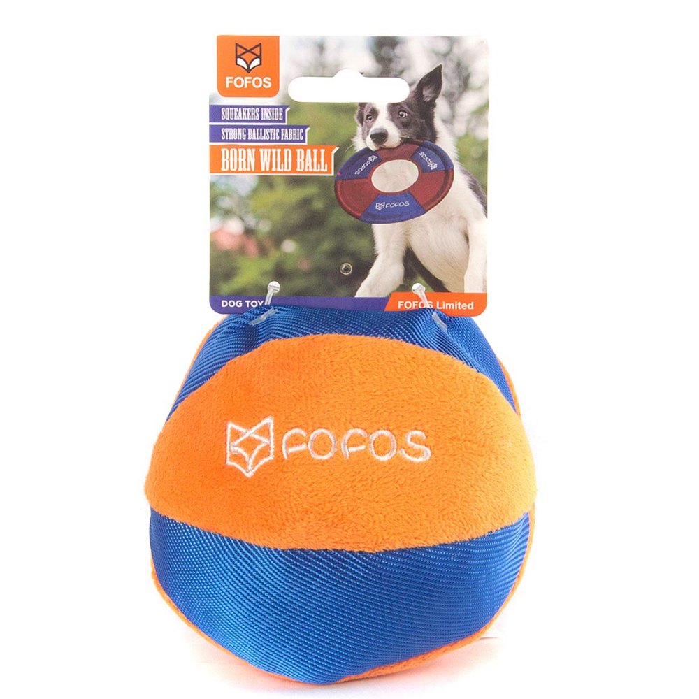 BarkButler X Fofos Born Wild Ball Chew Toys for Dogs
