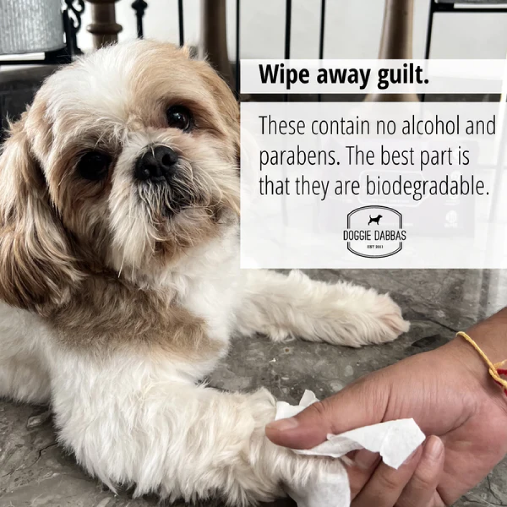 Doggie Dabbas Wipes for Pets