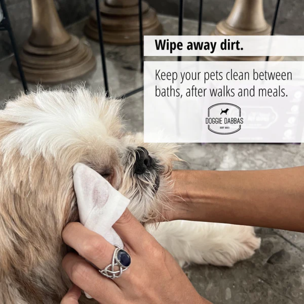 Doggie Dabbas Wipes for Pets
