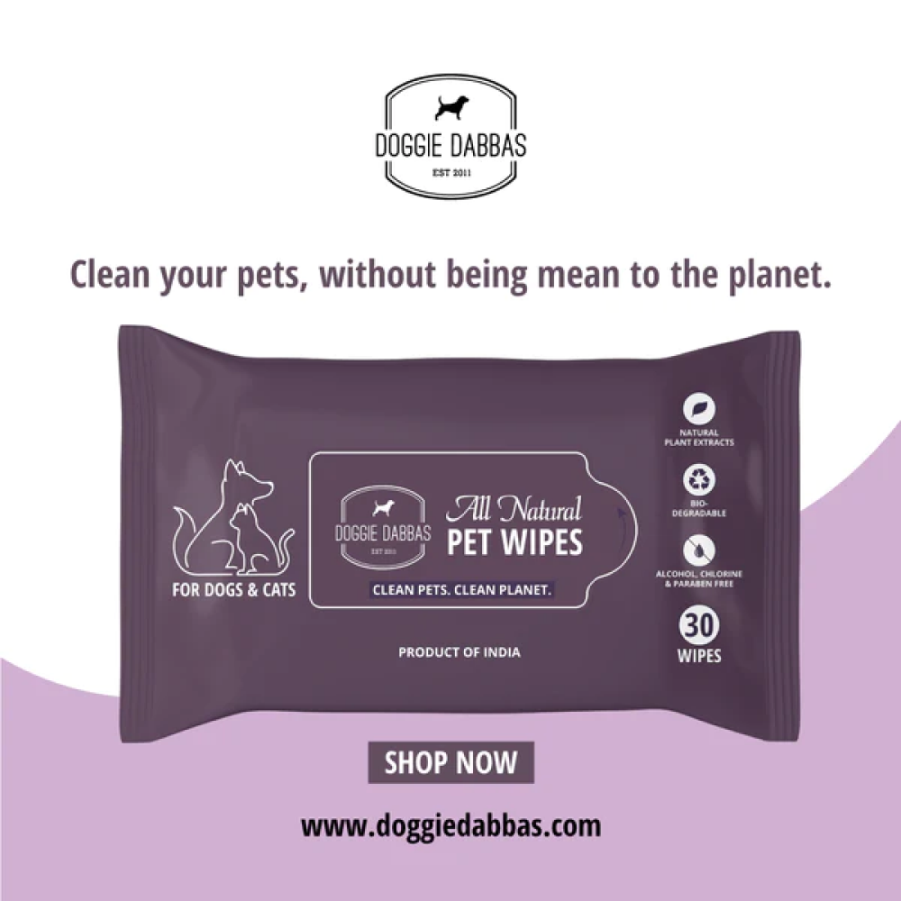 Doggie Dabbas Wipes for Pets