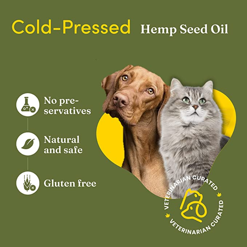 Vedic Tails Hemp Seed Oil for Pets