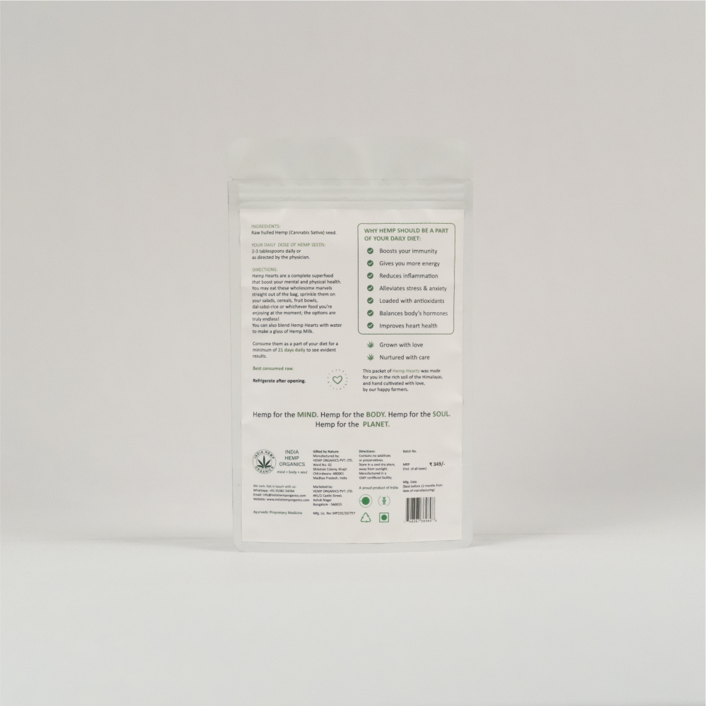 India Hemp Organics Hemp Hearts for Pets